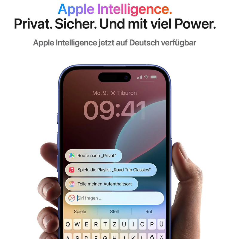 Apple iPhone 16 128GB Schwarz MYE73ZD/A