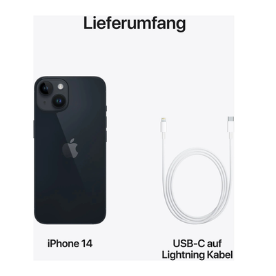 Apple iPhone 14 128GB Midnight MPUF3ZD/A